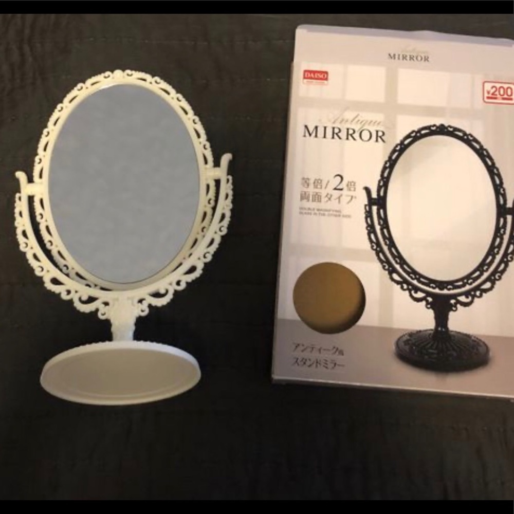 Princess Victorian Vanity Mirror Swivel Zoom 2X